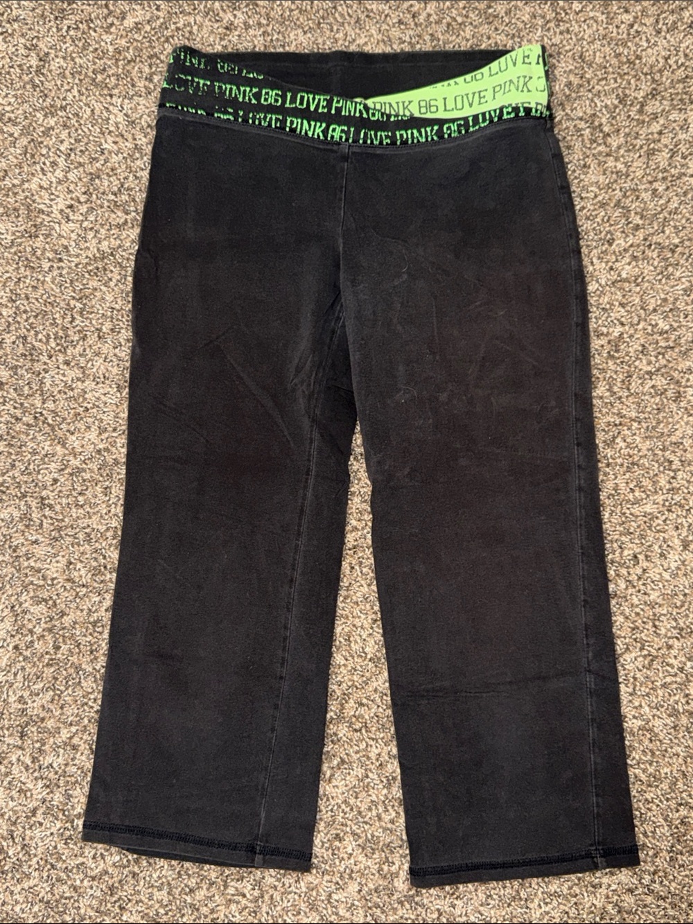 VS PINK Cross Waist Crop size Small